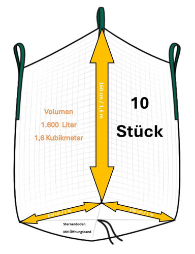 Stück woodbag big bag - 10,