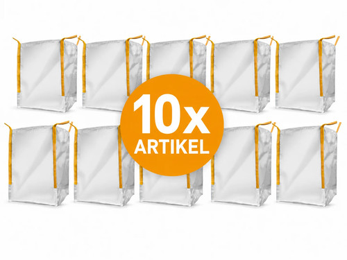 10x big bag 90x90x110cm 1000kg - 10x,