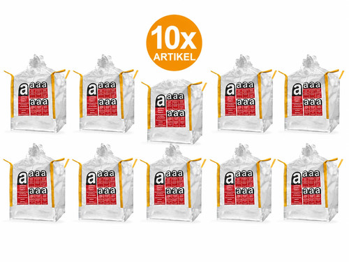 10x asbest big bag - 10x,