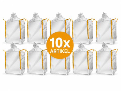 10x big bag 90x90x110cm 1000kg - 90x90x110cm,